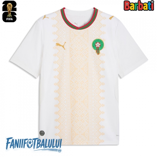 Maroc Tricou Fotbal Replică Mondial 2026 Barbati Deplasare Maroc Tricou Fotbal Replică Mondial 2026 Barbati Deplasare